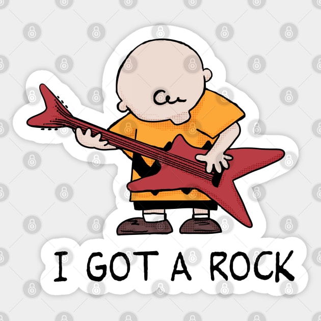 rock Sticker by randomship